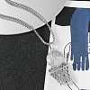Basketball Alloy Pendant 201 Stainless Steel Box Chain Necklaces FS-WG5A2E4-03-2