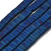 Electroplated Non-magnetic Synthetic Hematite Beads Strands G-C106-B01-07A-1