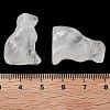 Natural Quartz Crystal Carved Dog Figurines DJEW-L023-A03-3