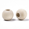 Natural Unfinished Wood Beads X-WOOD-Q038-15mm-2