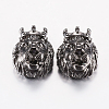 Tibetan Style Alloy Beads PALLOY-F200-08B-1