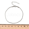 Twist 304 Stainless Steel Link Chains Bracelets for Women BJEW-K240-09P-5