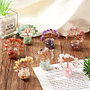 1Pc Natural Fluorite Chips Tree Decorations DJEW-TA0001-15F-8