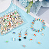 200Pcs Handmade Polymer Clay Beads CLAY-SC0001-50-4