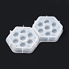 DIY Hexagon Dice Storage Box Food-grade Silicone Molds SIMO-D001-01-4