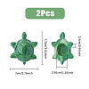 Resin Tortoise Covers Toilet Bolts DJEW-WH0072-14-2