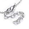 Stainless Steel Pendants Necklaces NJEW-JN02420-4