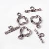 Tibetan Style Toggle Clasps X-LF1086Y-NF-3