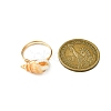 Natural Spiral Shell Finger Rings RJEW-TA00169-4