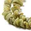 Natural Lemon Jade Chip Bead Strands G-M205-22-8