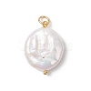 Natural Keshi Pearl Pendants PALLOY-JF04189-02-1
