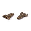 Zinc Alloy Cabochons PALLOY-WH0036-25AB-3
