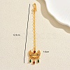 Brass Hair Bobby Pins Indian Forehead Chains KX6890-2