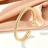 304 Stainless Steel Torque Bangles BJEW-G584-05-2