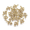 Tibetan Style Alloy Metal Fleur De Lis Pendants X-PALLOY-EA8747Y-AG-2