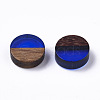 Resin & Wood Cabochons X-RESI-S358-70-H60-2