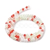 Glass Beads Strands EGLA-A034-M4mm-57-5