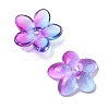 Transparent Spray Paint Glass Beads GLAA-Z011-07K-2