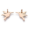 304 Stainless Steel Charms STAS-S105-T522R-3
