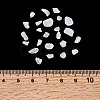 Natural White Jade Chip Beads G-O103-16-2