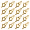 16Pcs Brass Spring Ring Clasps KK-PH0012-87-1