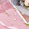 20Pcs Brass Charms KK-FH0002-52-3