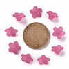 Transparent Acrylic Beads X-PL554-04-4