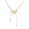 Brass and 304 Stainless Steel Necklaces NJEW-JN04877-3