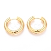 PVD Vacuum Plating 202 Stainless Steel Huggie Hoop Earrings EJEW-O087-08A-G-1