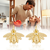 10Pcs Brass Pendants KK-BBC0024-98-7