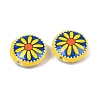 Printed Handmade Porcelain Beads PR-CBA938E-02C-3