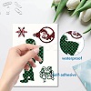8 Sheets 8 Styles PVC Waterproof Wall Stickers DIY-WH0345-236-3