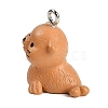 Cute Opaque Resin Pendants RESI-R458-05B-2