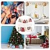 24Pcs 3 Colors Rectangle Christmas Linen Gift Bags with Number 1~24 Pendant Ornaments ABAG-WH0035-039-5