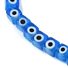Handmade Evil Eye Lampwork Beads Strands LAMP-G166-16E-3