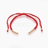 Nylon Cord Bracelet Making MAK-F024-M-G-2