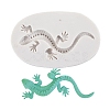 DIY Gecko Food Grade Silicone Molds DIY-C017-01-1