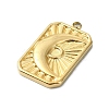 Ion Plating(IP) 304 Stainless Steel Pendants STAS-B058-02G-04-2