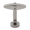304 Stainless Steel Metal Buttons STAS-M084-12G-01-2
