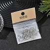 SHEGRACE Brass French Hooks with Loop XGR0002P-02P-6