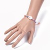 Handmade Polymer Clay Heishi Beads Kids Braided Bracelets BJEW-JB04317-05-5