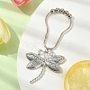 Tibetan Style Alloy Big Pendant Shower Curtain Rings AJEW-JB01196-01-4