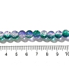 Crackle Glass Beads Strands CCG-C002-8mm-03-4