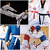 Taekwondo Belt AJEW-WH20022-73E-06-4