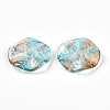 Transparent Glass Beads X-GLAA-A012-01B-2