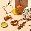 4Pcs 4 Styles PVC Simulated Bread Pendant Decorations ST-CJ0028-11-5