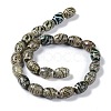 Tibetan Style dZi Beads Strands TDZI-E005-01A-4