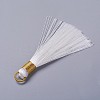 Polyester Tassel Pendants FIND-I009-D13-2