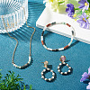 50Pcs Natural Larvikite Beads G-TAD0001-13-6