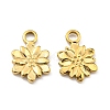 304 Stainless Steel Charm STAS-R124-03G-2